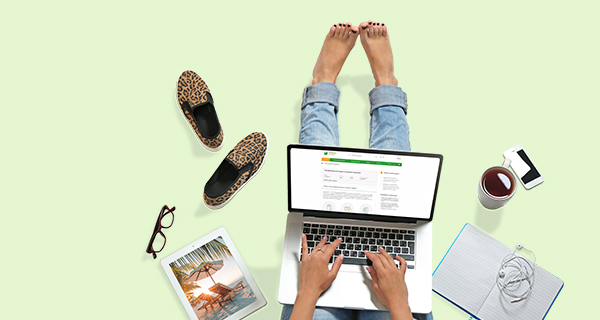 Advantage of the on-line accommodations